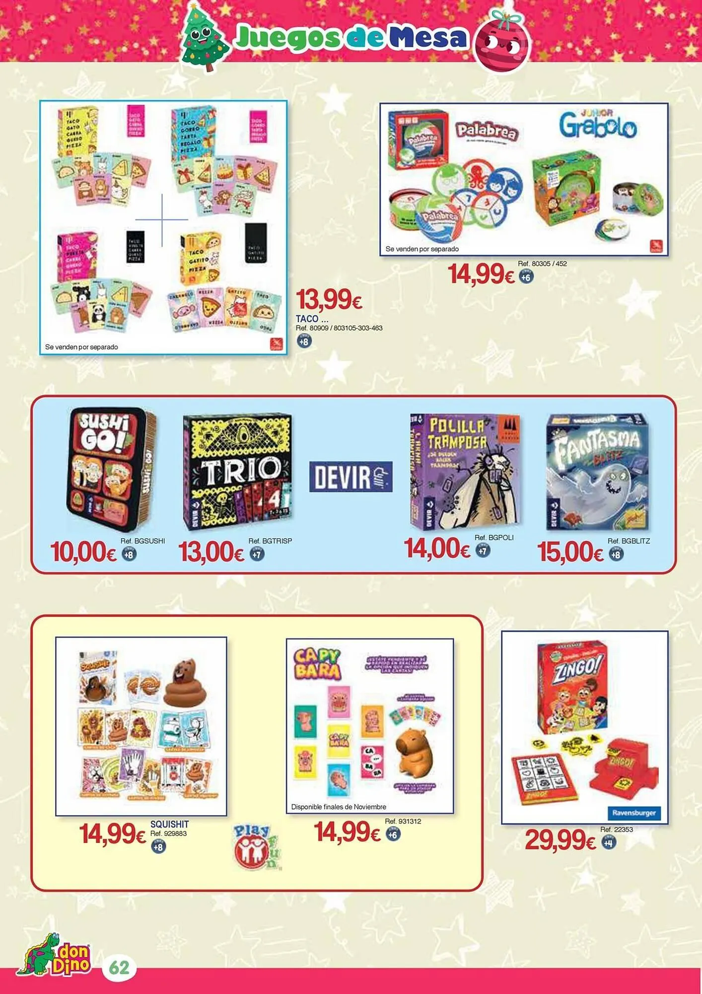 Catálogo de Folleto Juguetes Carrión 29 de octubre al 4 de diciembre 2025 - Página 62
