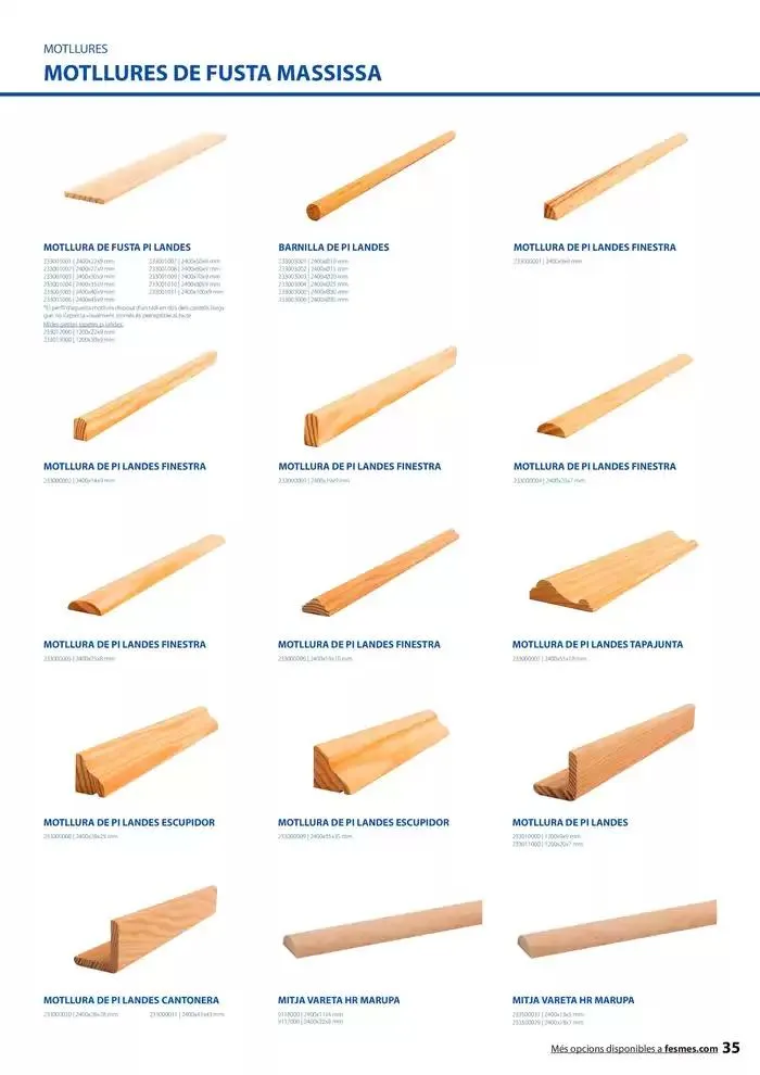 Catálogo de Tot en fusta 1 de enero al 31 de diciembre 2025 - Página 35