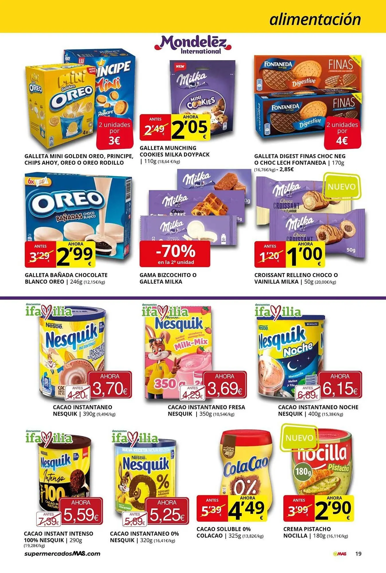 Catálogo de Folleto Supermercados MAS 27 de marzo al 29 de abril 2026 - Página 19