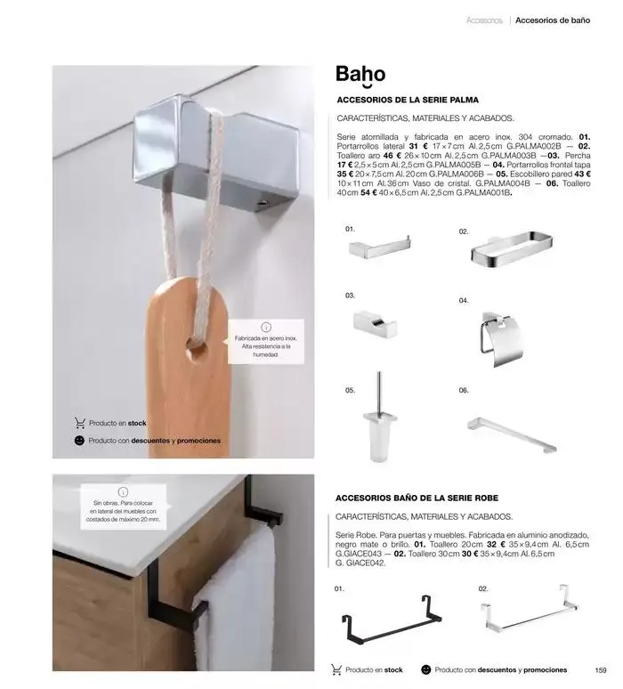 Catálogo de Catálogo de baños 24/25 2 de enero al 31 de agosto 2025 - Página 66