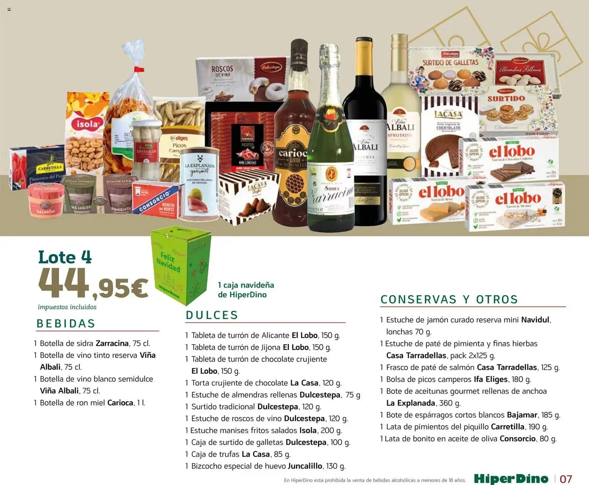 Catálogo de Folleto HiperDino 10 de noviembre al 24 de diciembre 2025 - Página 7