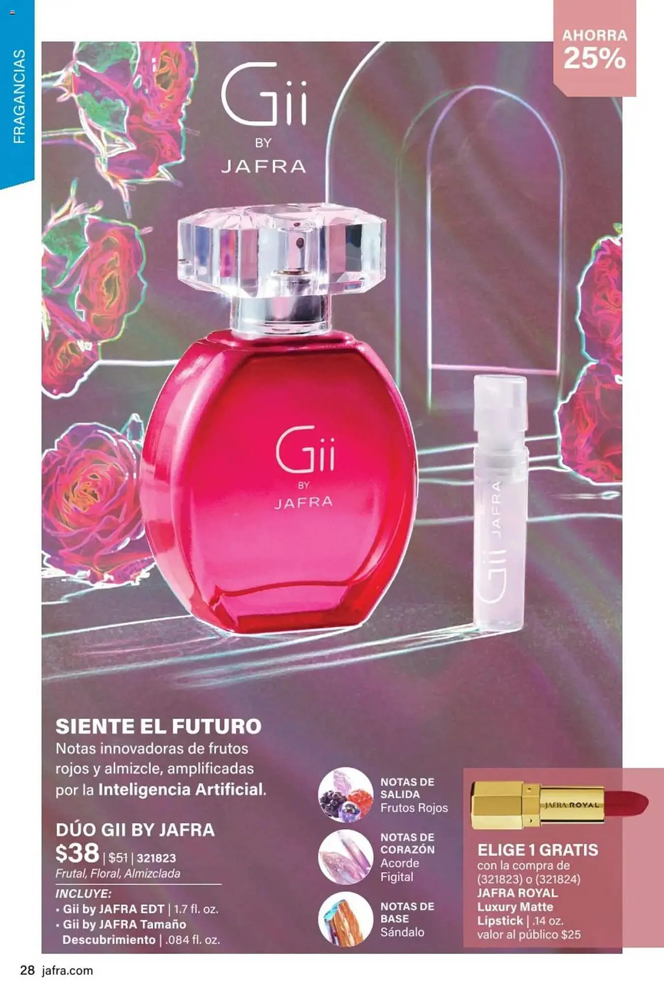 Catálogo de Folleto JAFRA 1 de abril al 30 de abril 2025 - Página 28
