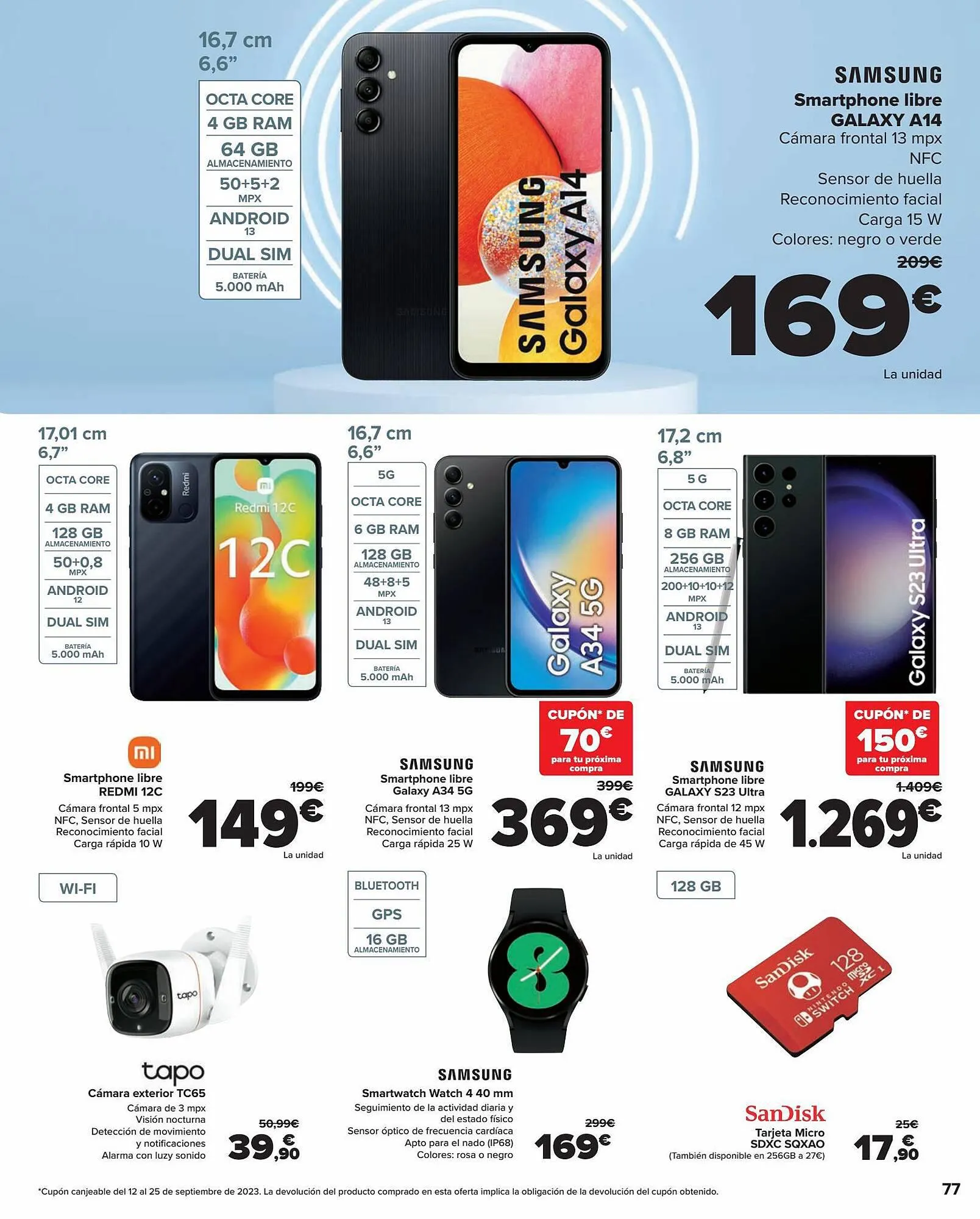 Catálogo de Folleto Carrefour 24 de agosto al 11 de septiembre 2023 - Página 77