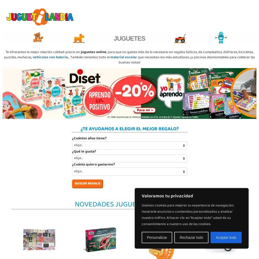 Juguetilandia Oferta actual - 1