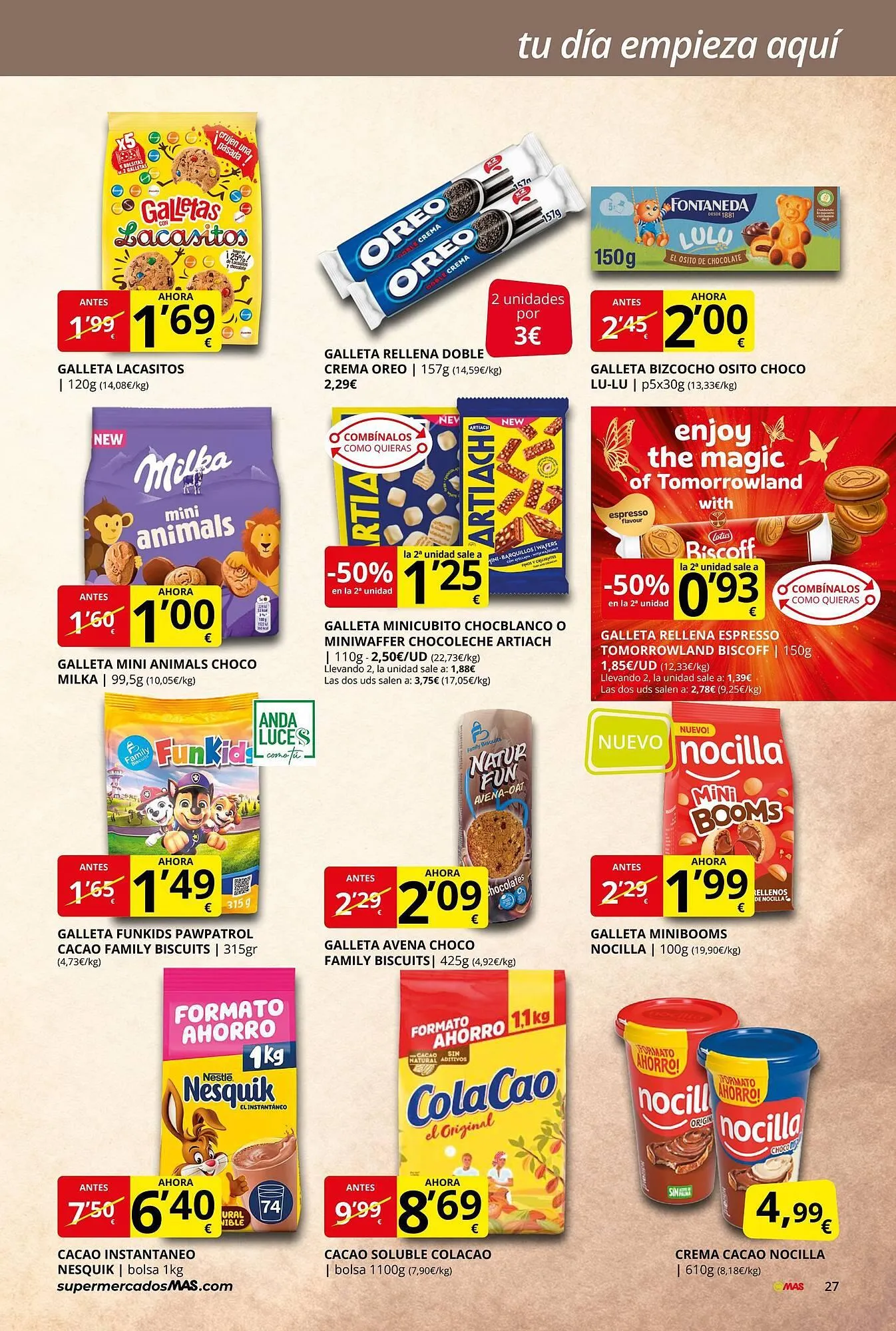 Catálogo de Folleto Supermercados MAS 30 de abril al 28 de mayo 2026 - Página 27