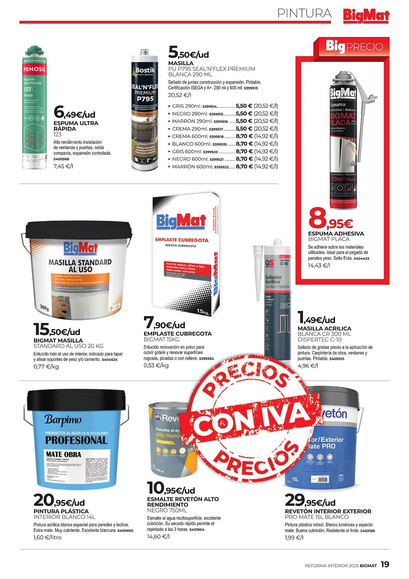 Catálogo de Folleto La Plataforma de la Construcción 18 de febrero al 19 de abril 2025 - Página 19