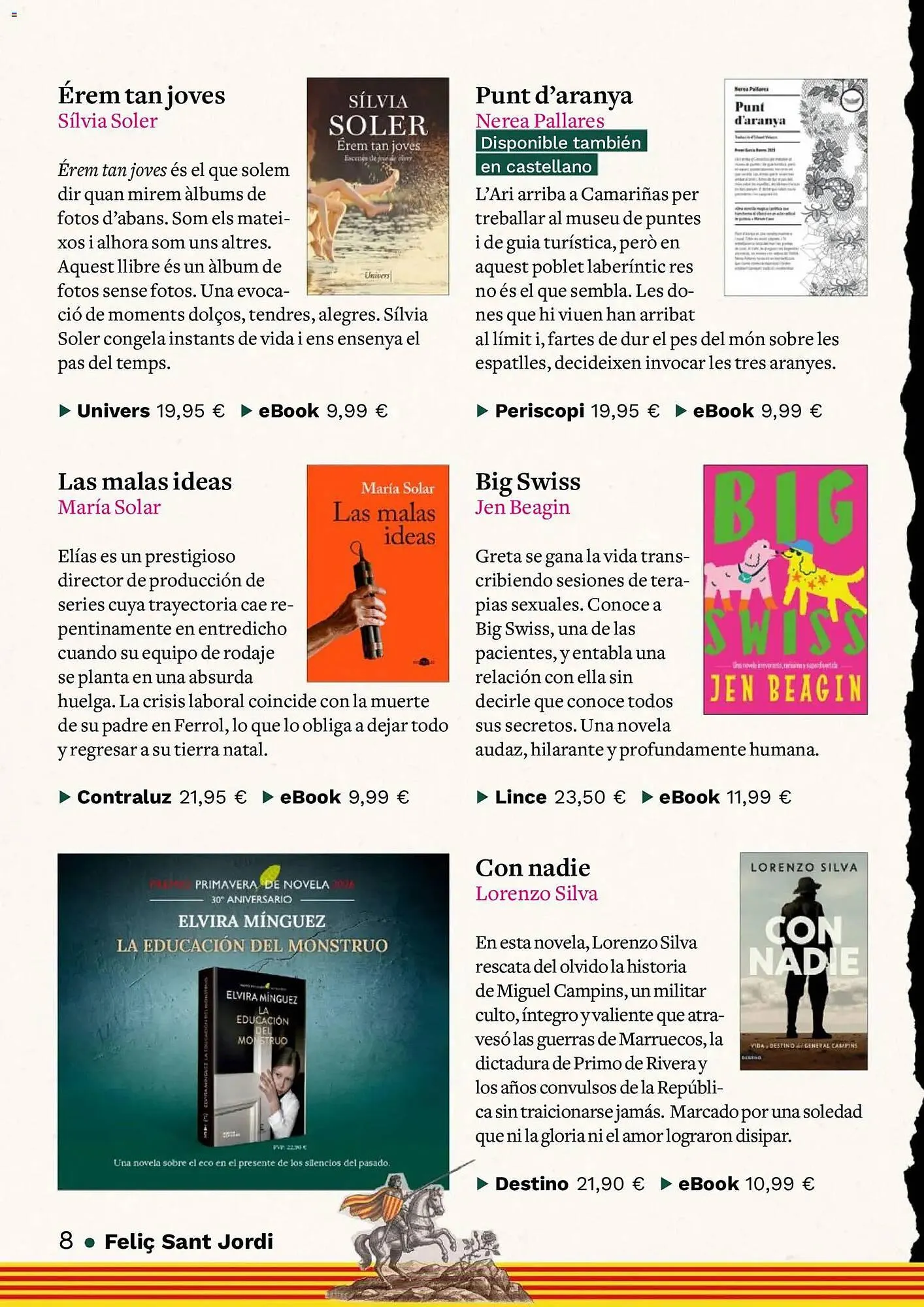 Catálogo de Catálogo Casa del Libro 1 de abril al 22 de abril 2026 - Página 8