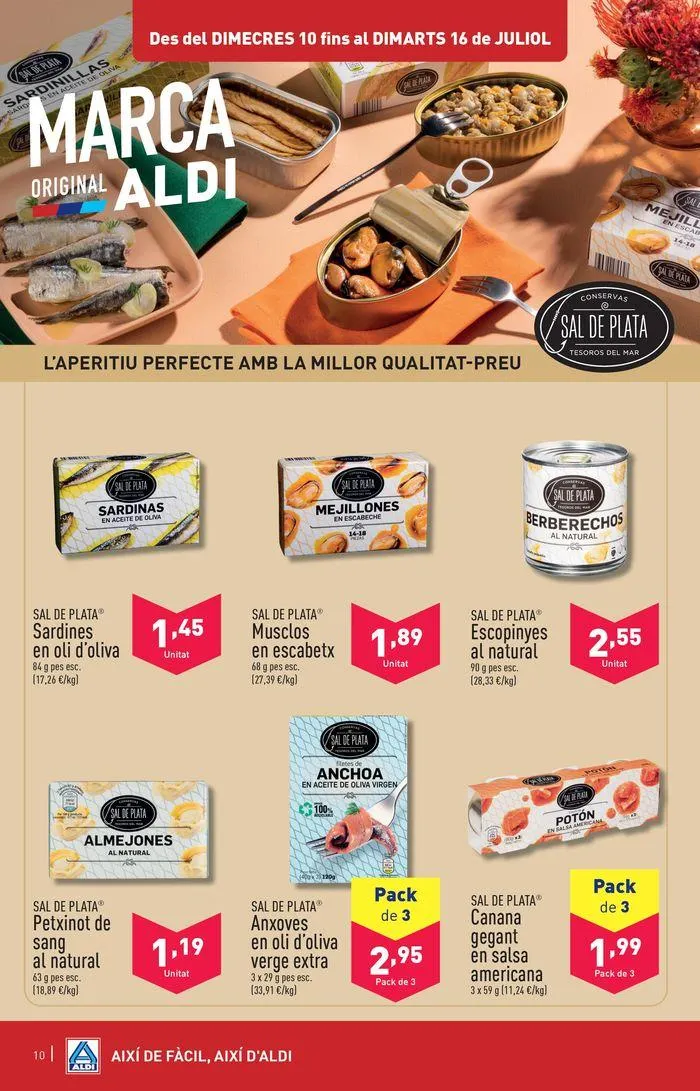 Catálogo de ¡Así de fácil, así de Aldi! 10 de julio al 16 de julio 2024 - Página 10