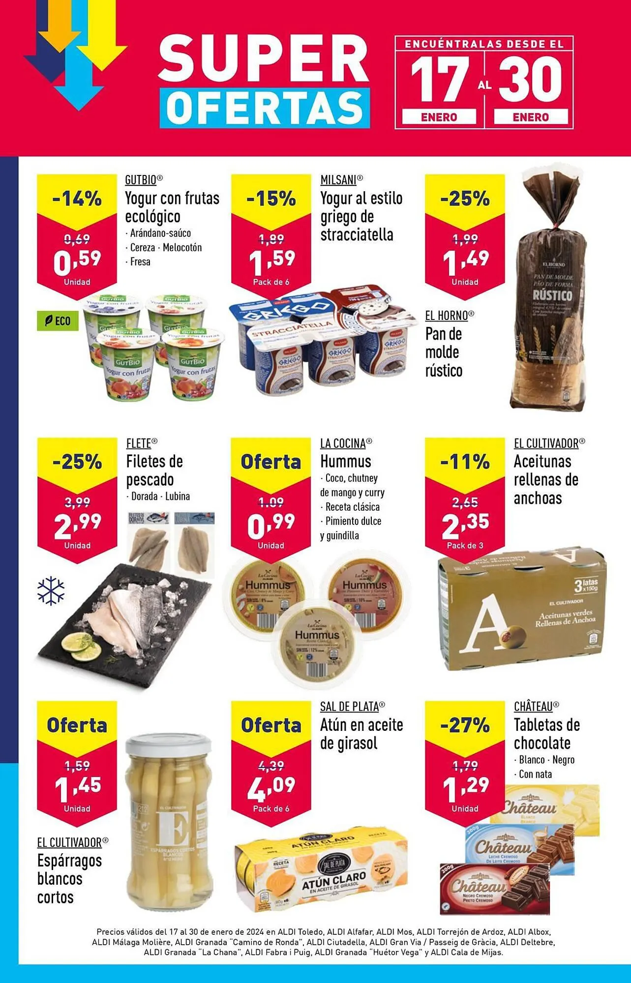 Catálogo de Folleto ALDI 17 de enero al 30 de enero 2024 - Página 1