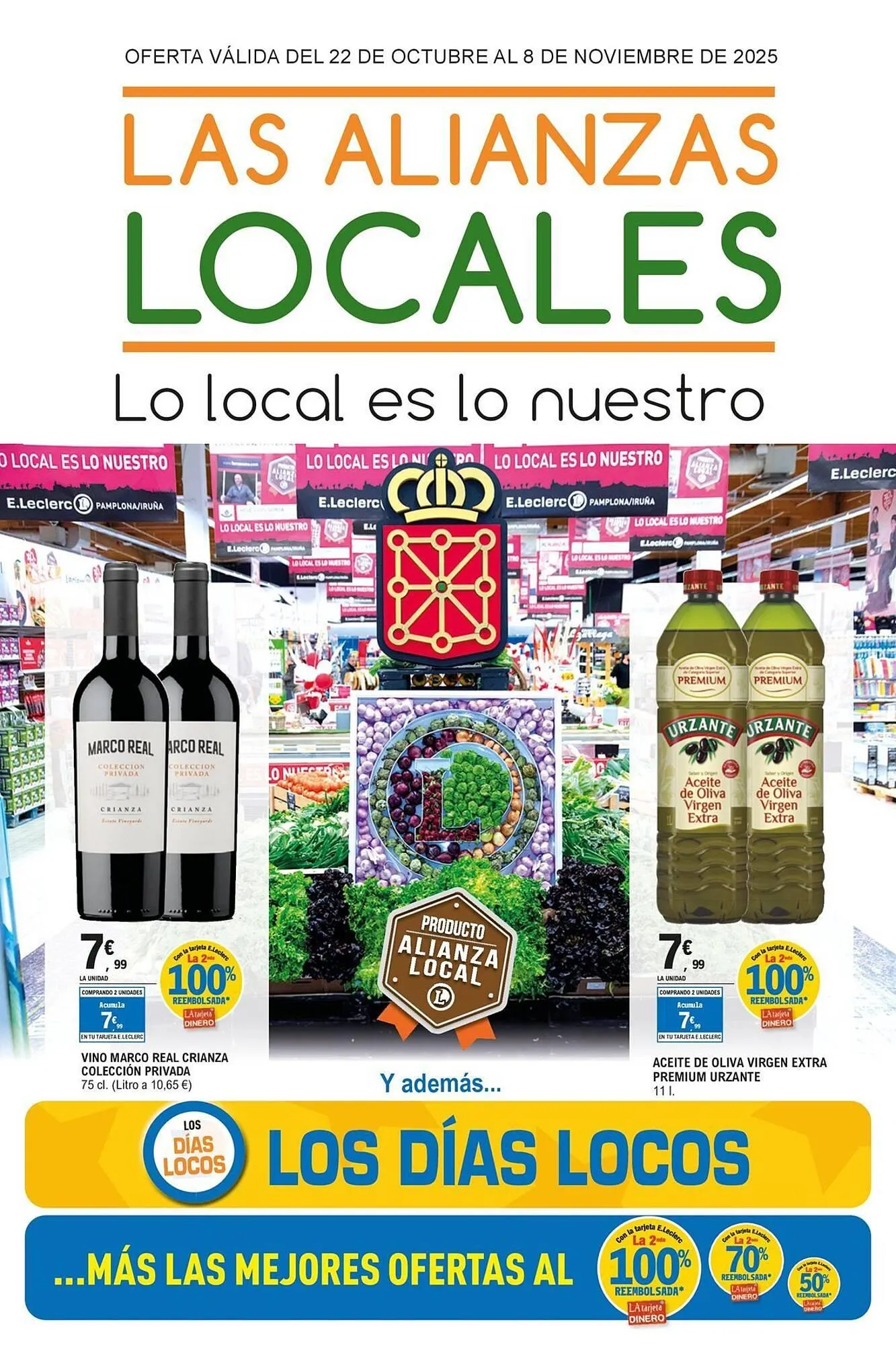 Catálogo de Catálogo E.Leclerc 22 de octubre al 8 de noviembre 2025 - Página 1