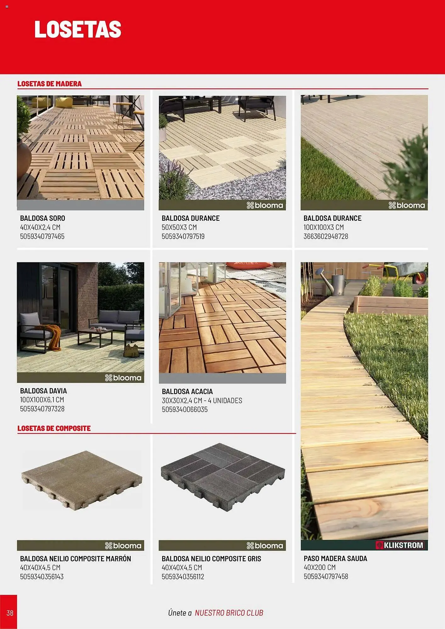 Catálogo de Catálogo Brico Depôt 2 de abril al 31 de marzo 2027 - Página 38