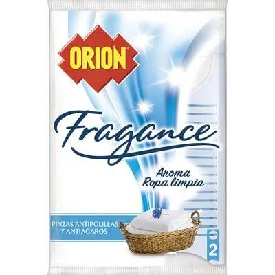 Antipolilla Pinza Orion 2 Unidades Ropa Limpia