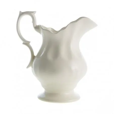 Jarro aguamanil blanco Cartuja