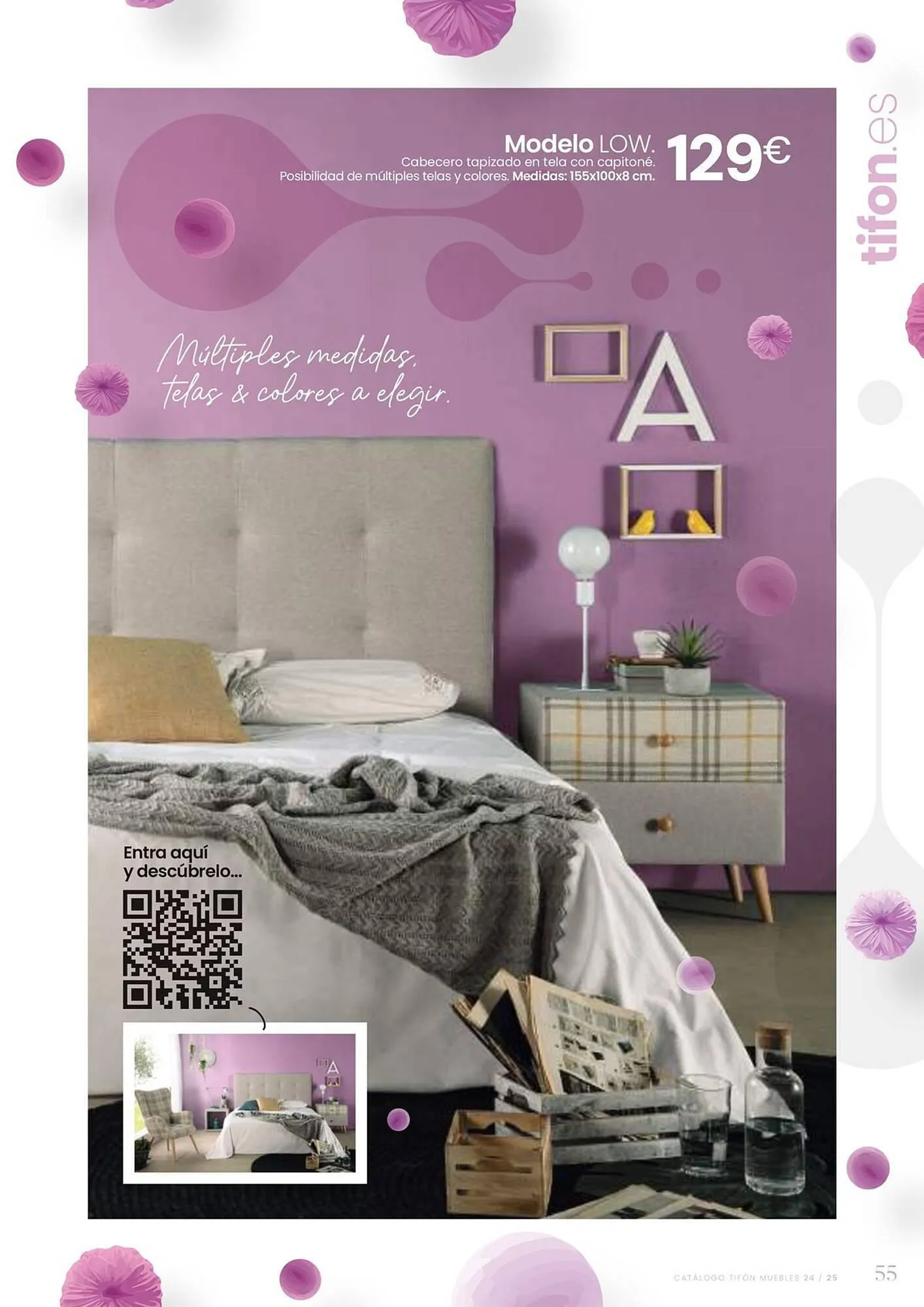 Catálogo de Folleto Tifón Hipermueble 12 de julio al 31 de mayo 2025 - Página 55