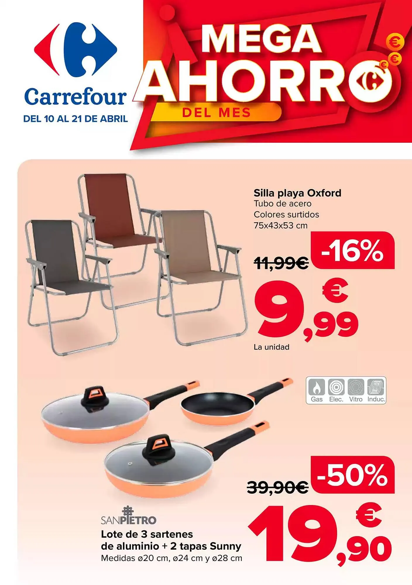 Catálogo de Folleto Carrefour 10 de abril al 21 de abril 2025 - Página 1