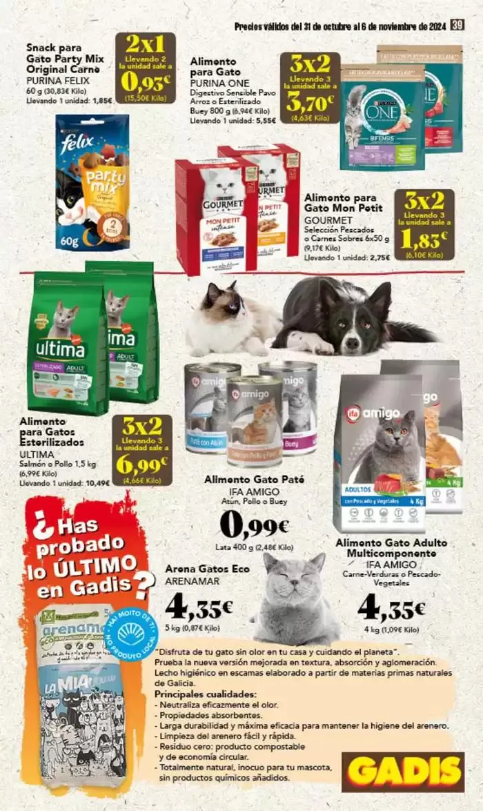 Catálogo de Catálogo Gadis Galicia 31 de octubre al 6 de noviembre 2024 - Página 39
