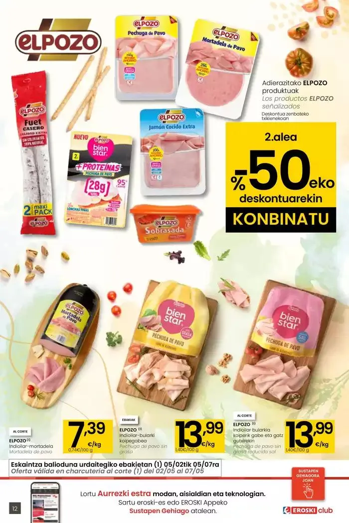 Catálogo de AUKERA OFERTA EROSKI CENTER 2 de mayo al 13 de mayo 2025 - Página 12