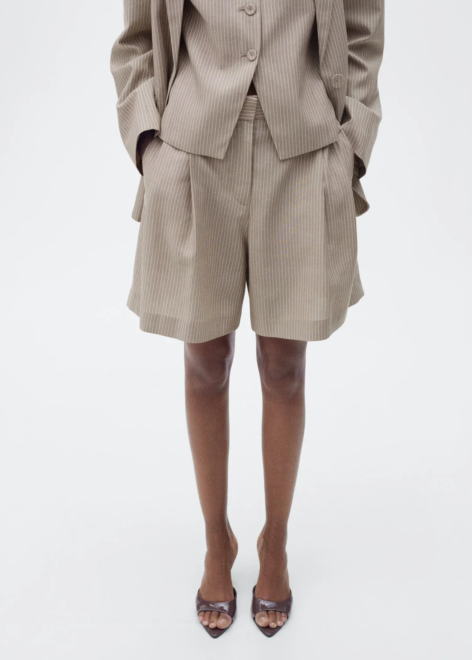 Bermudas traje rayas