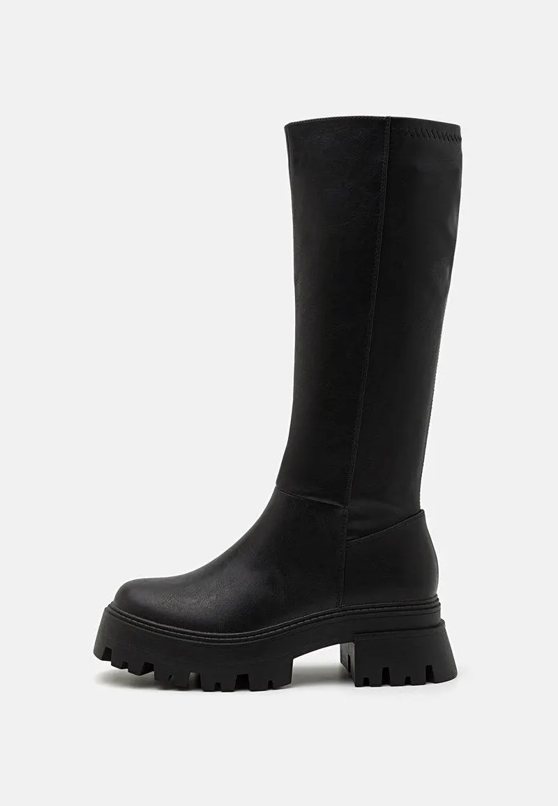 Botas con plataforma - black