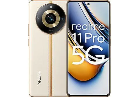 Móvil - realme 11 Pro, Blanco, 256 GB, 8 GB RAM, 6.7 " FHD+ OLED Cueved Display, Cámara 100 MP, MediaTek Dimensity 7050, 5000 mAh, Android 13