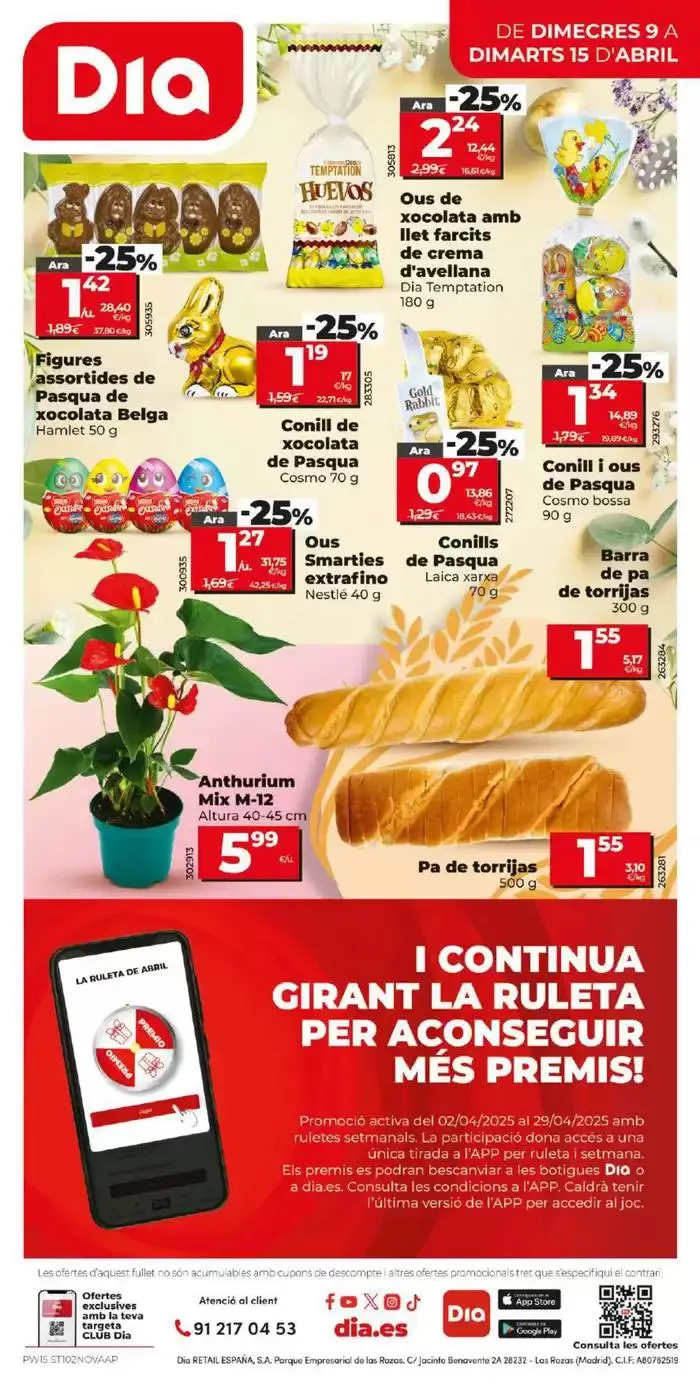 Catálogo de El teu nou Dia del 09/04 al 15/04 9 de abril al 15 de abril 2025 - Página 12