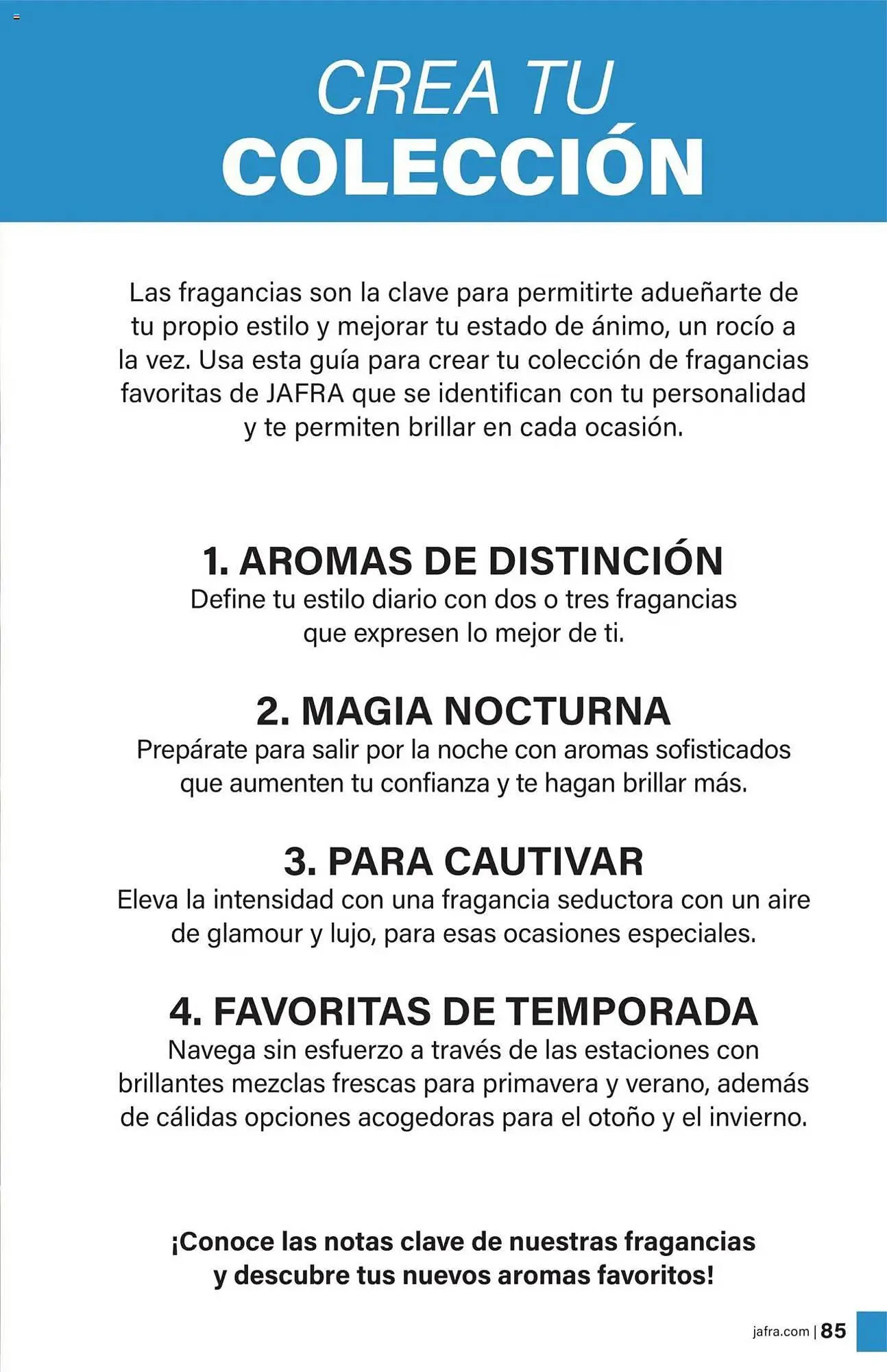 Catálogo de Folleto JAFRA 1 de agosto al 31 de diciembre 2025 - Página 85