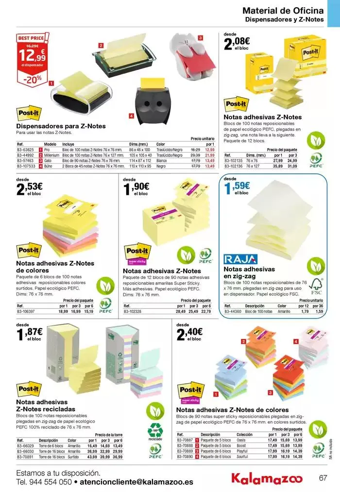 Catálogo de Staples Kalamazoo Catálogo General 9 de enero al 30 de septiembre 2025 - Página 67