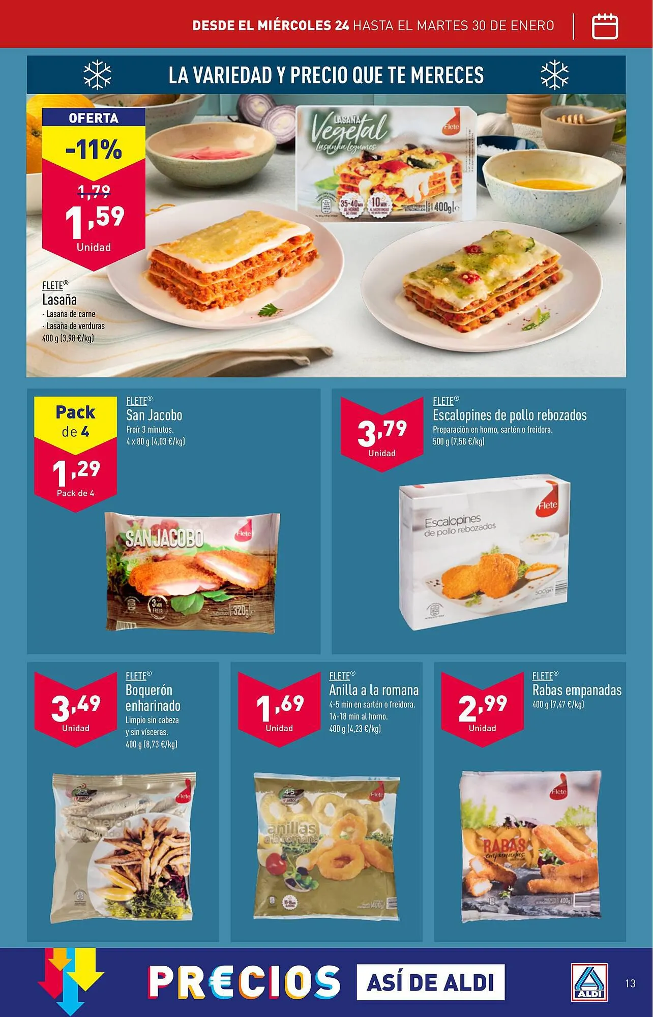 Catálogo de Folleto ALDI 24 de enero al 30 de enero 2024 - Página 13