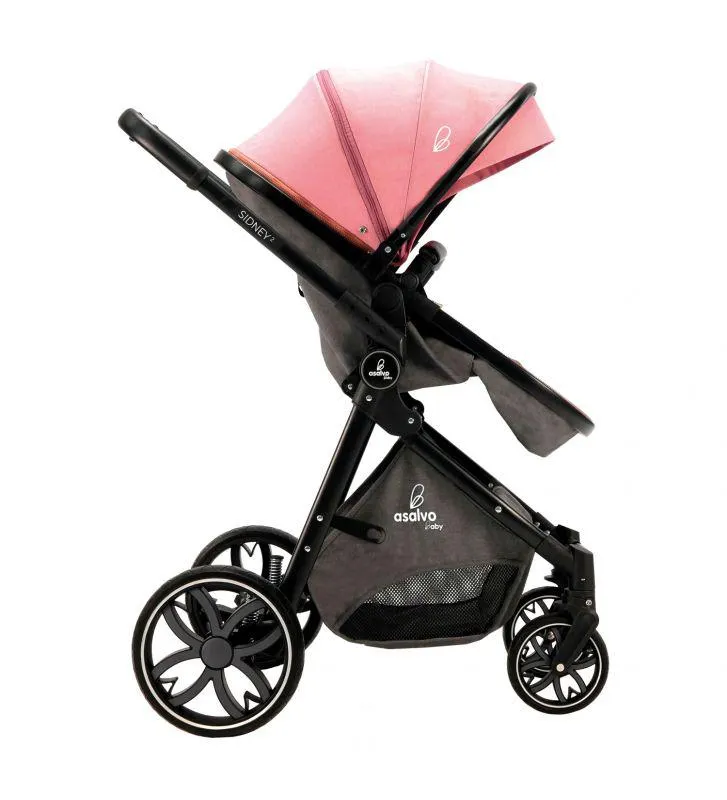 Trío Convertible Sidney 2 Rosa