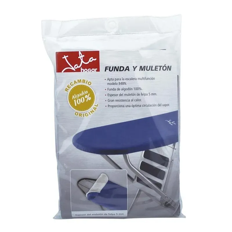 FUNDA Y MULETÓN PARA TABLA PLANCHAR 848N RF8N (FUNDA)