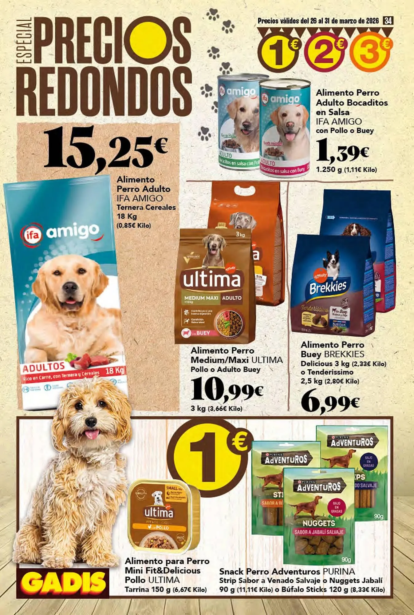 Catálogo de Folleto Gadis 26 de marzo al 31 de marzo 2026 - Página 34