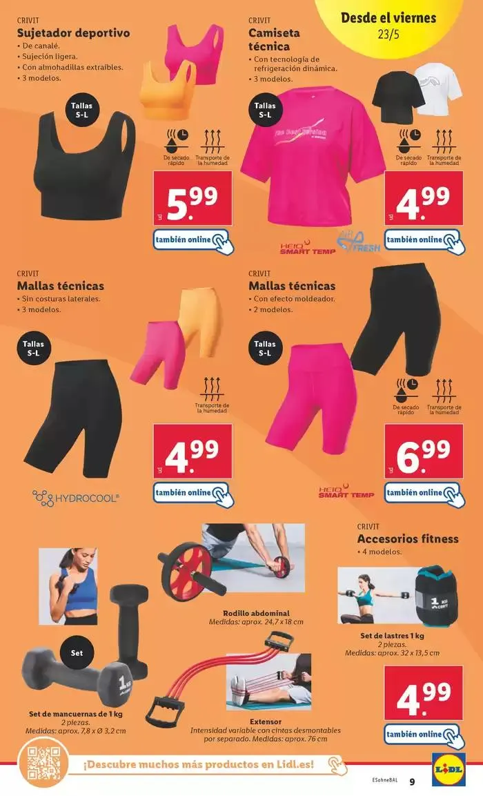 Catálogo de ¡Bazar Lidl! Ofertas válidas del 19/05 al 25/05 19 de mayo al 25 de mayo 2025 - Página 15