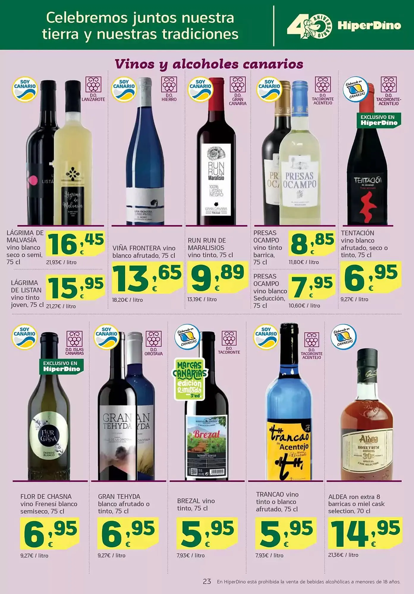 Catálogo de Folleto HiperDino 26 de mayo al 9 de junio 2025 - Página 23