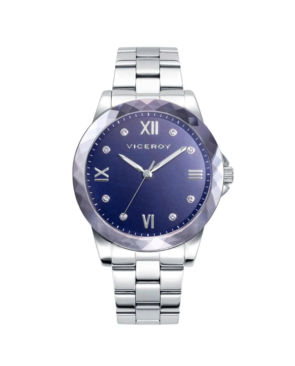 Reloj de mujer Chic con caja y brazalete de acero