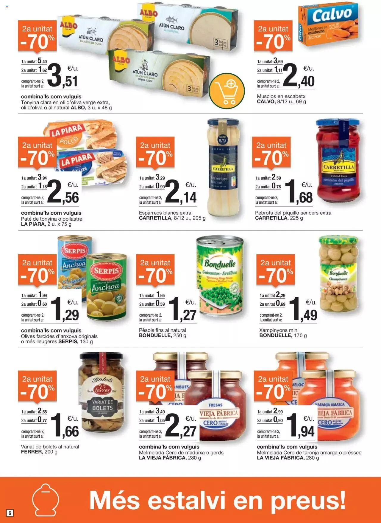 Catálogo de Bonpreu folleto 22 de agosto al 12 de septiembre 2023 - Página 6