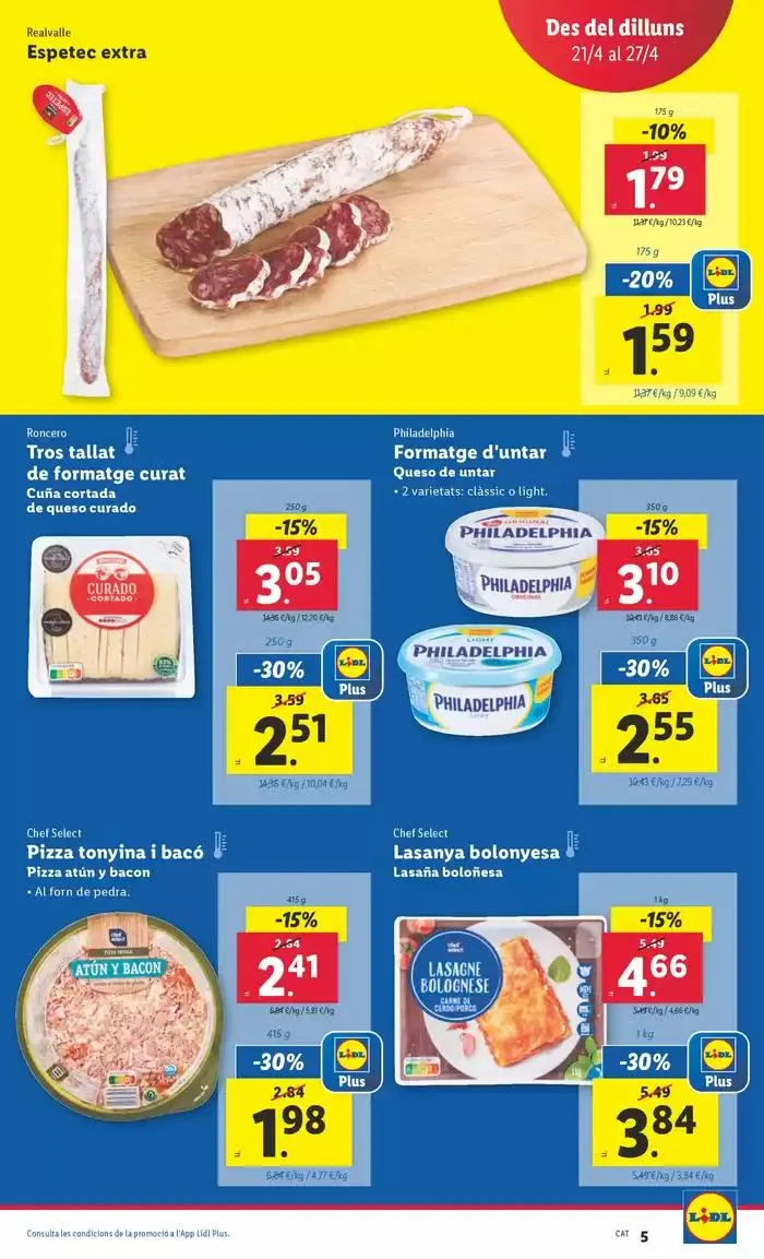 Catálogo de № 1 PRECIO - Ofertas válidas del 21/04 al 27/04 21 de abril al 27 de abril 2025 - Página 5