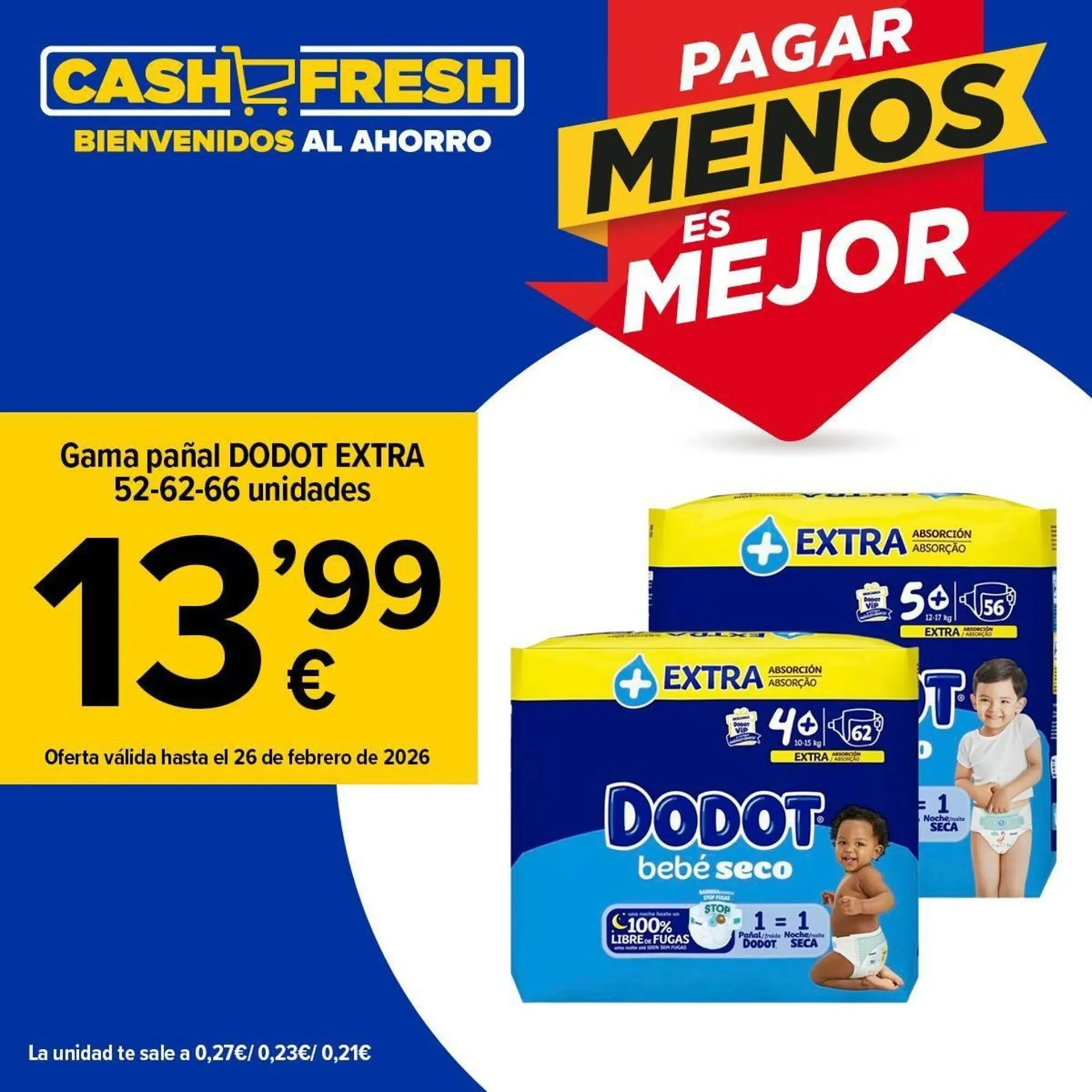 Catálogo de Folleto Cash Fresh 5 de febrero al 26 de febrero 2026 - Página 1