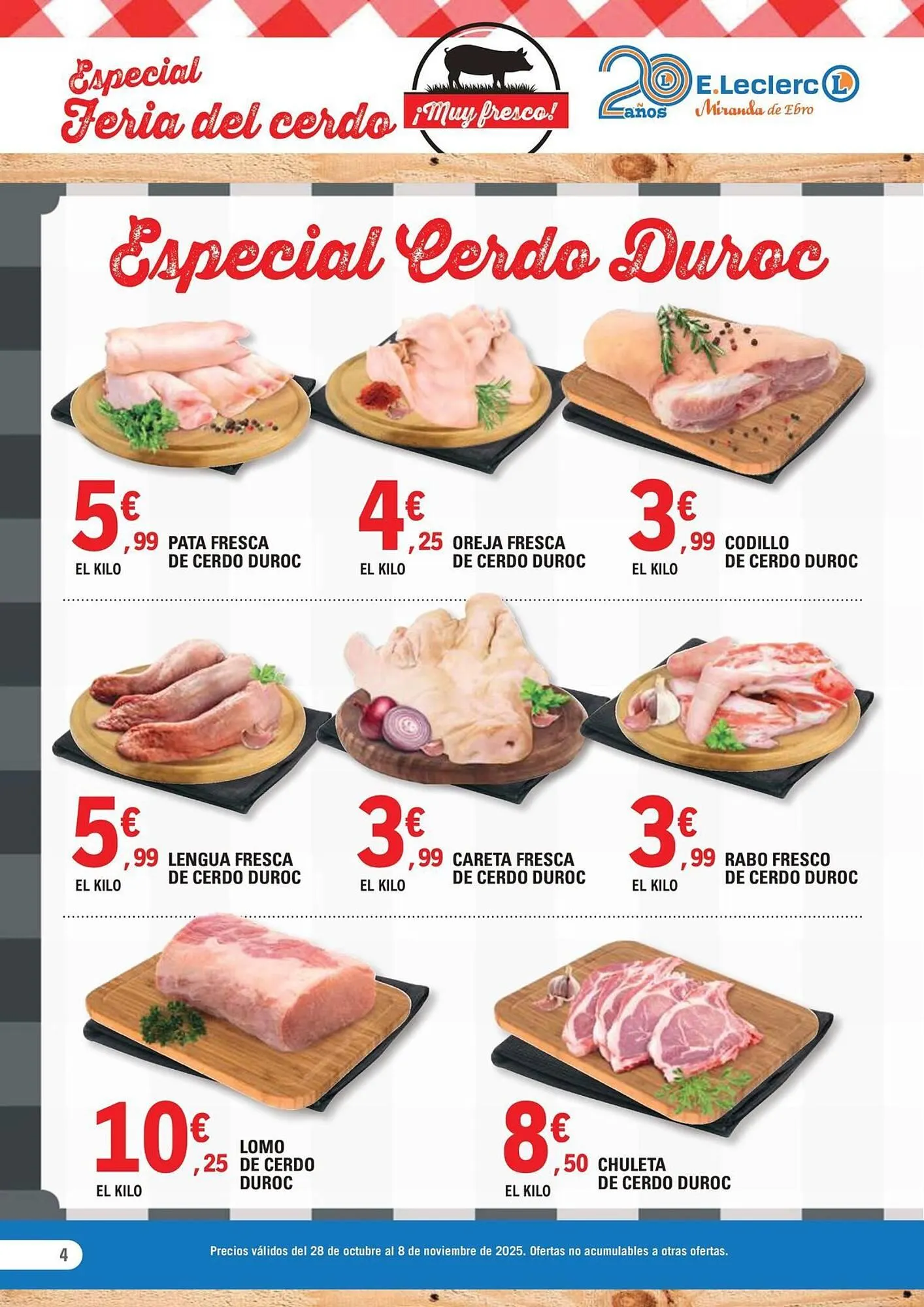 Catálogo de Catálogo E.Leclerc 30 de octubre al 8 de noviembre 2025 - Página 4