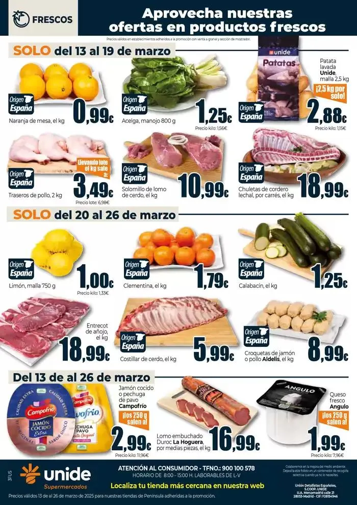 Catálogo de Máximo Ahorro en Supermercados UNIDE 13 de marzo al 26 de marzo 2025 - Página 4