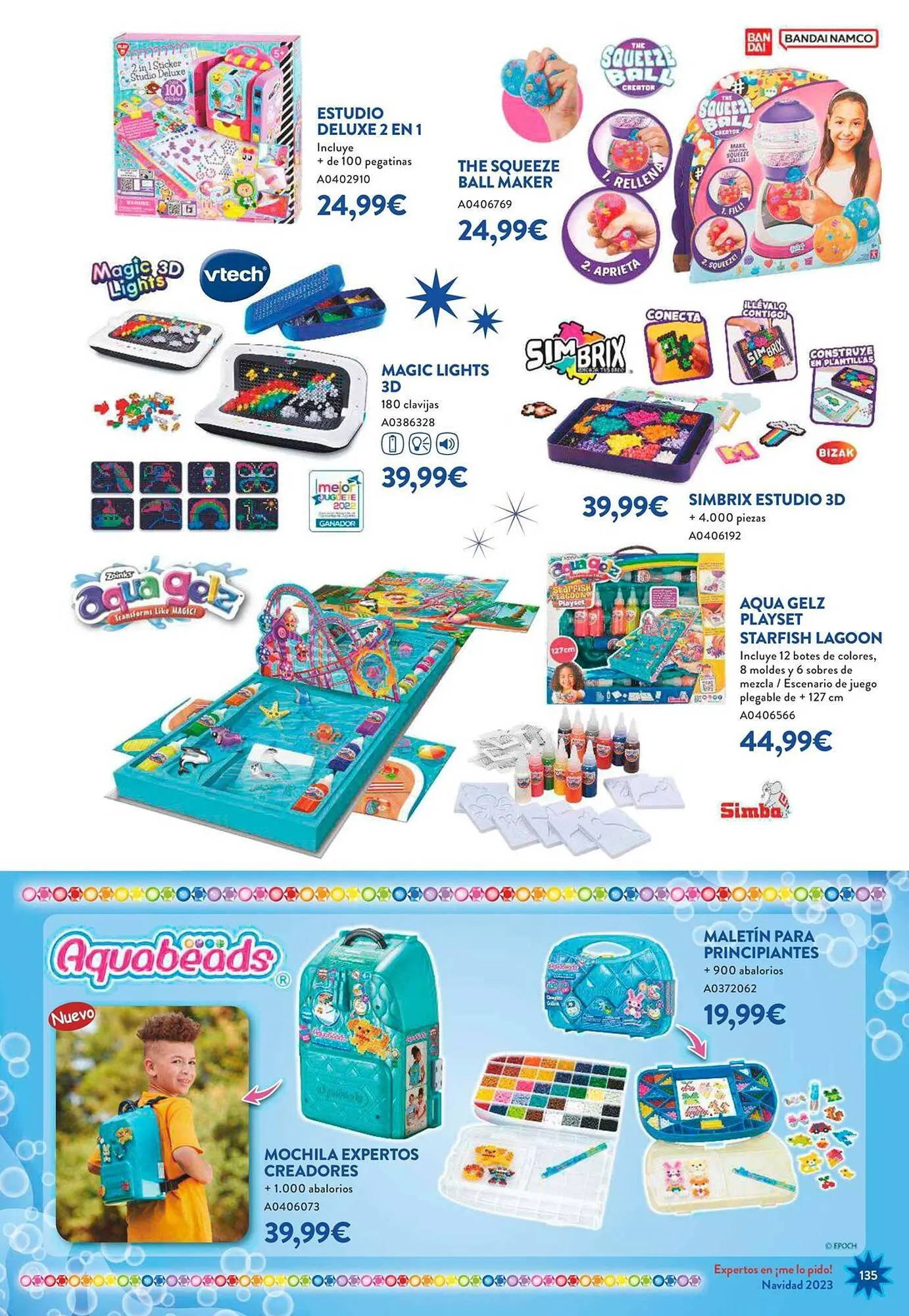 Catálogo de Folleto Juguettos 6 de noviembre al 24 de diciembre 2023 - Página 135