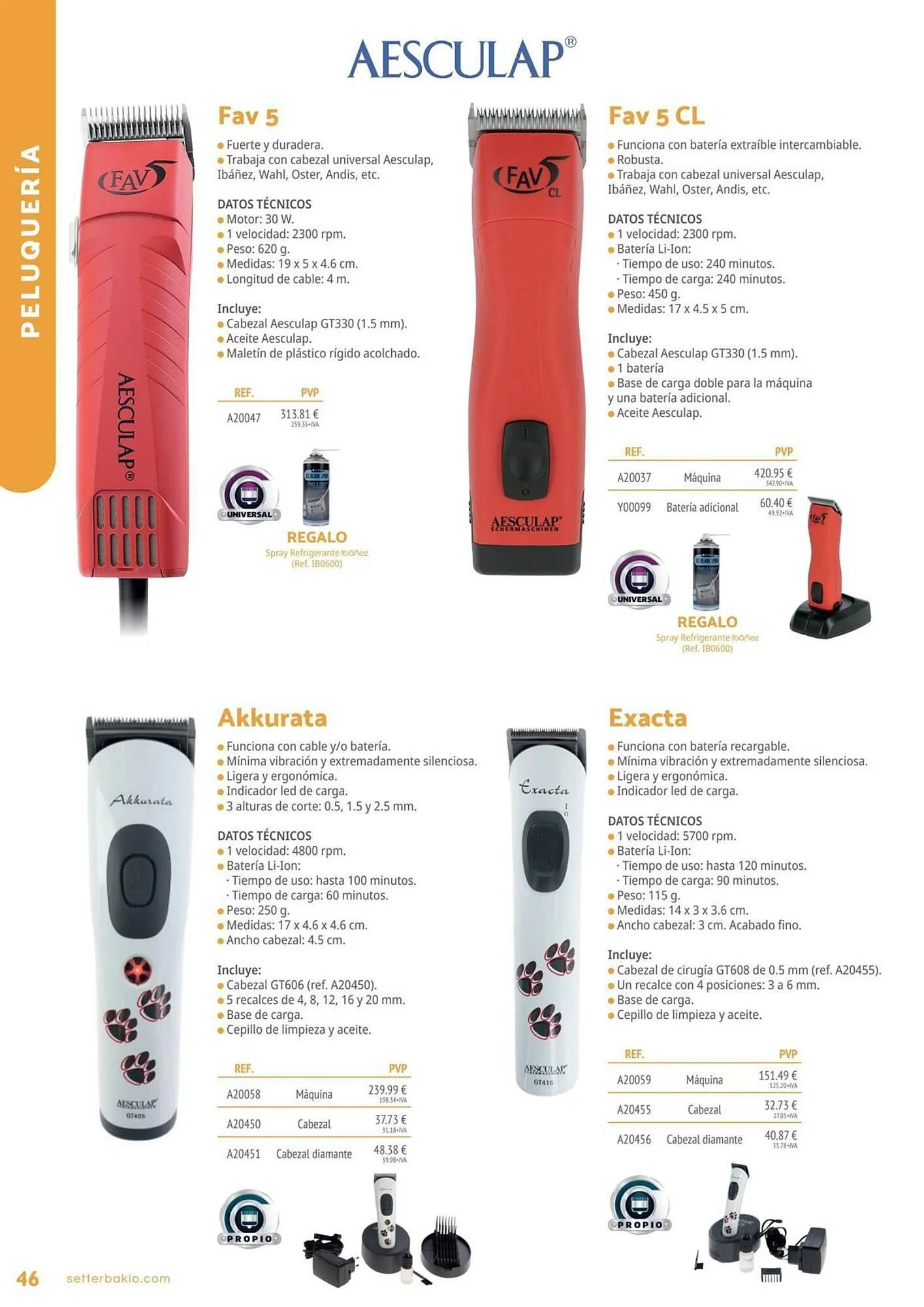 Catálogo de Folleto Setter Bakio 13 de junio al 31 de diciembre 2026 - Página 46