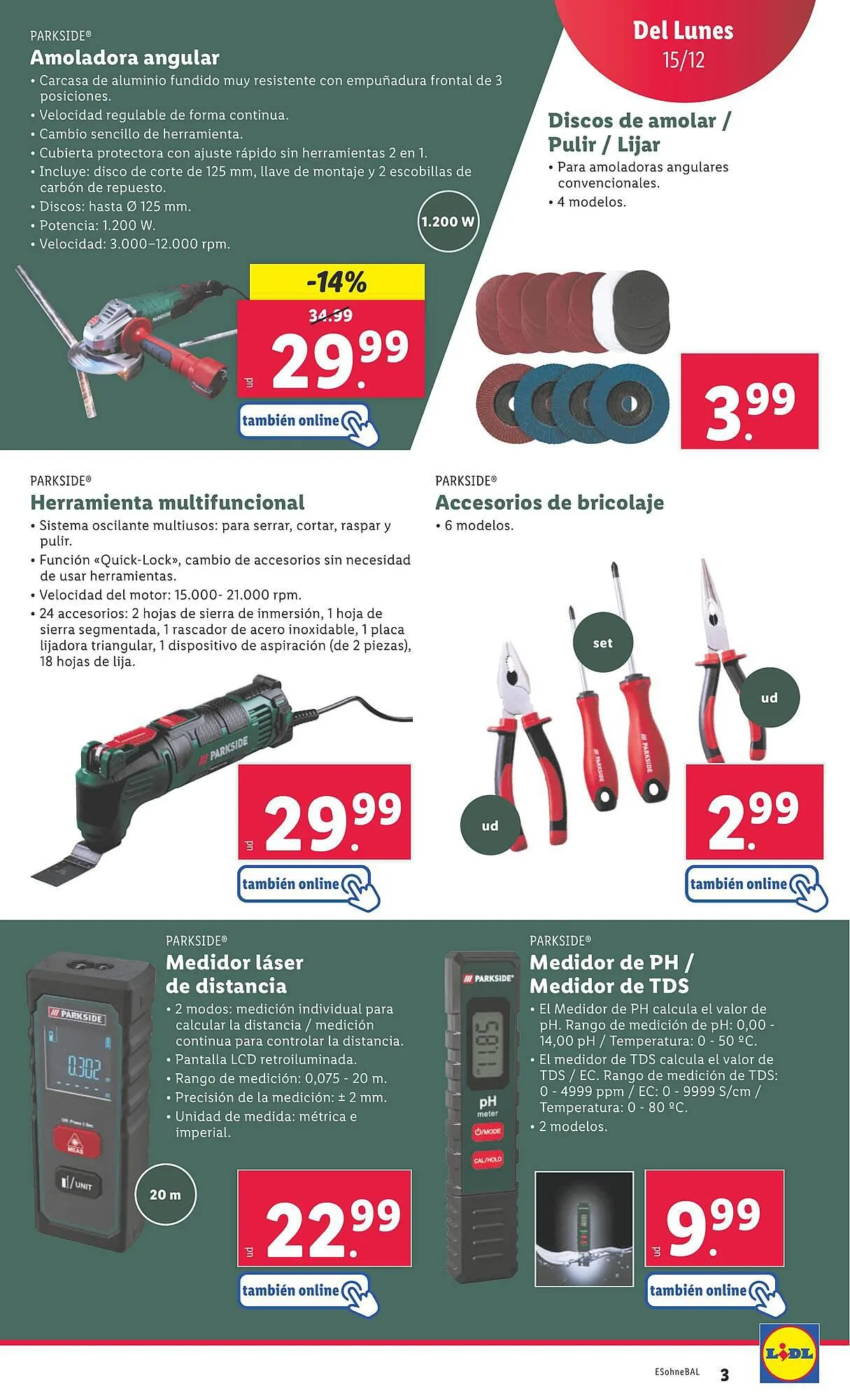 Catálogo de Folleto Lidl 15 de enero al 21 de enero 2024 - Página 3