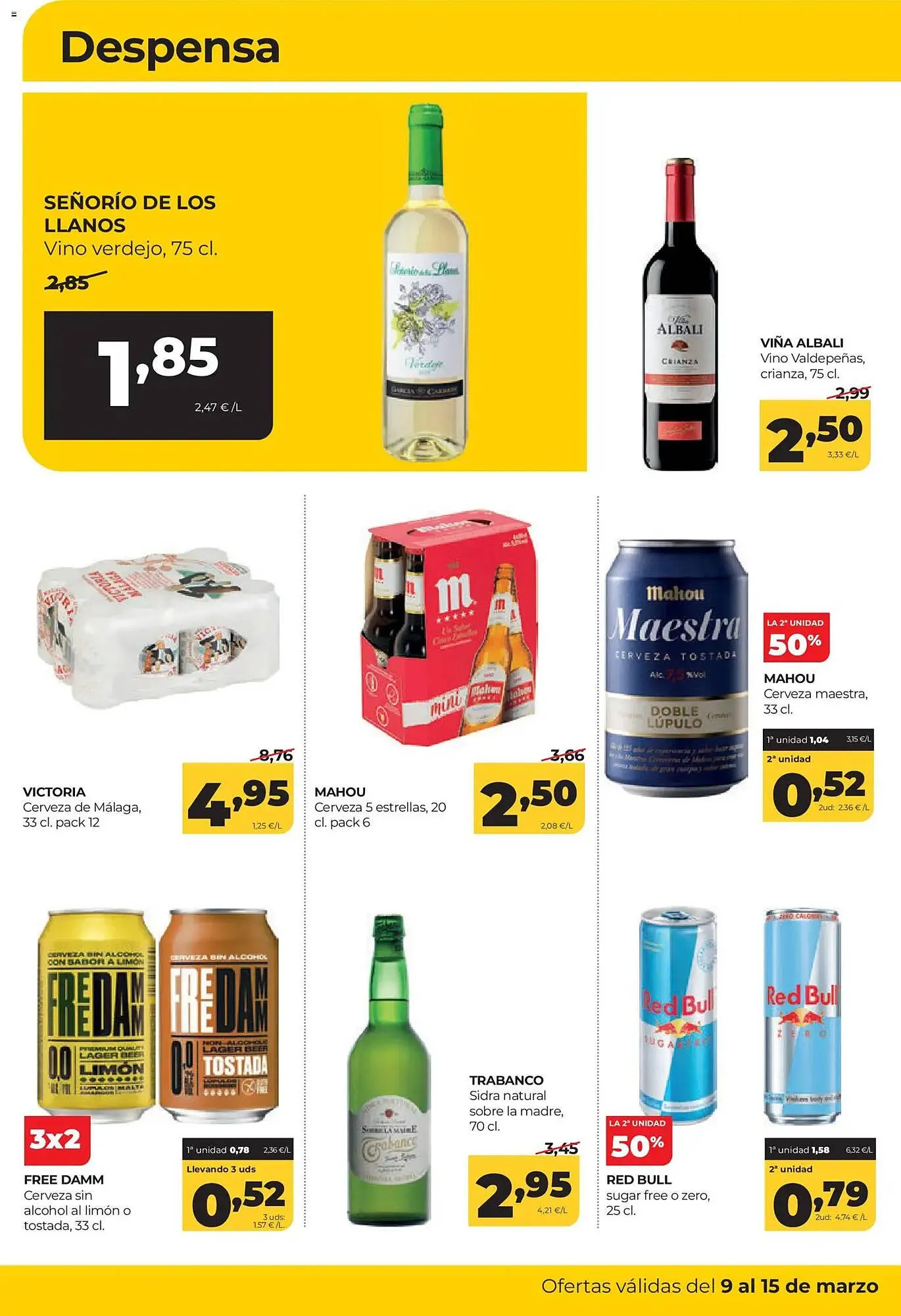 Catálogo de Folleto Alimerka 9 de marzo al 15 de marzo 2026 - Página 14