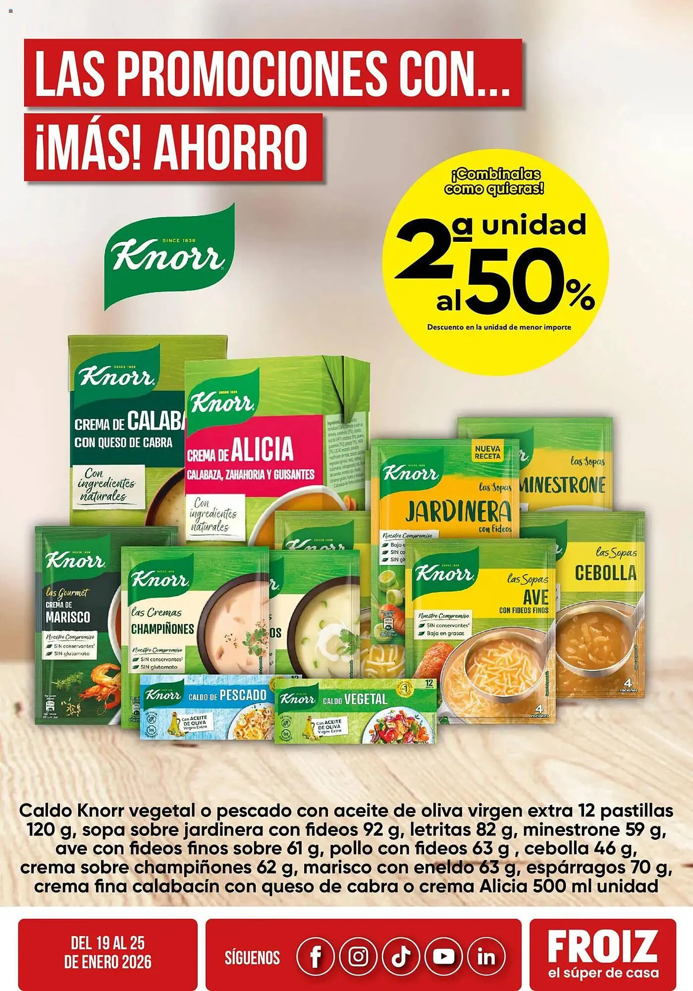Catálogo de Folleto FROIZ 19 de enero al 25 de enero 2026 - Página 4