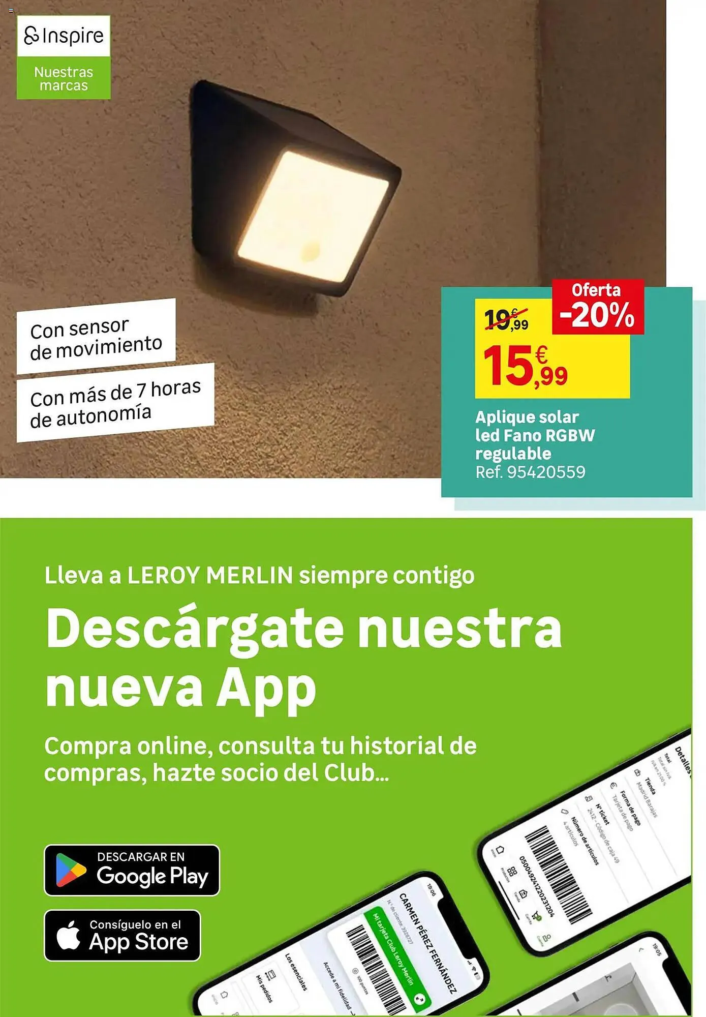 Catálogo de Catálogo Leroy Merlin 24 de marzo al 20 de abril 2026 - Página 20