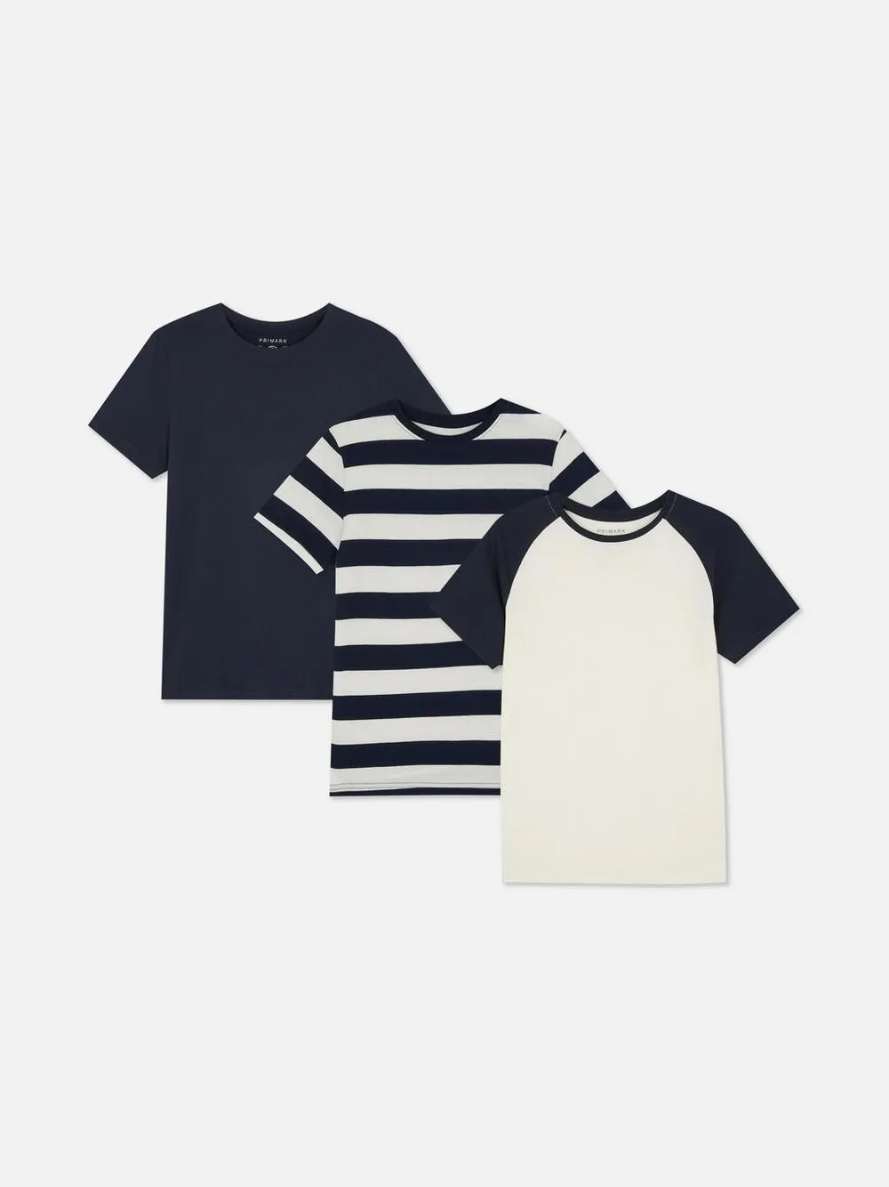 Pack de 3 camisetas de manga corta