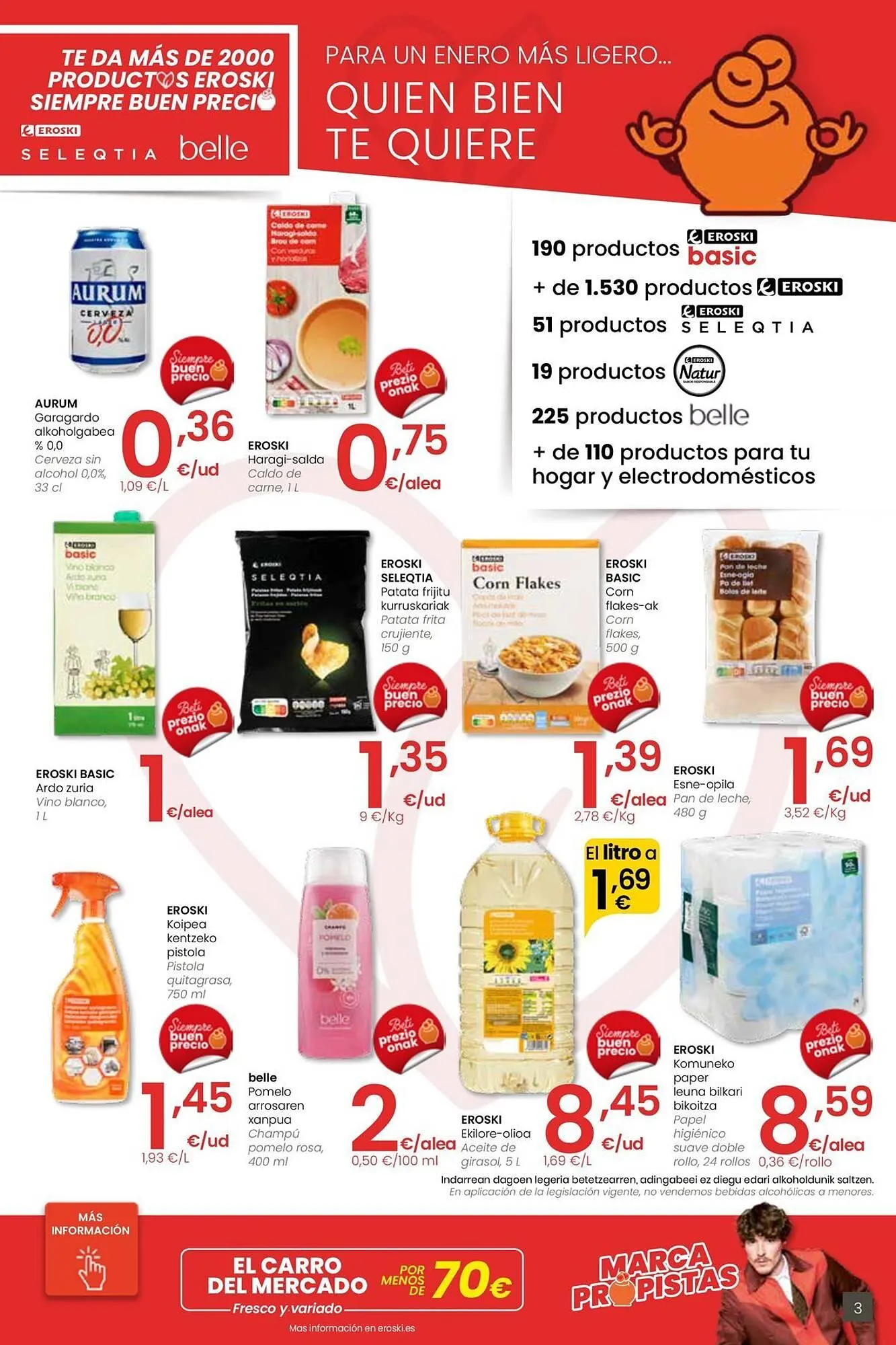 Catálogo de Folleto Eroski 15 de enero al 27 de enero 2026 - Página 3