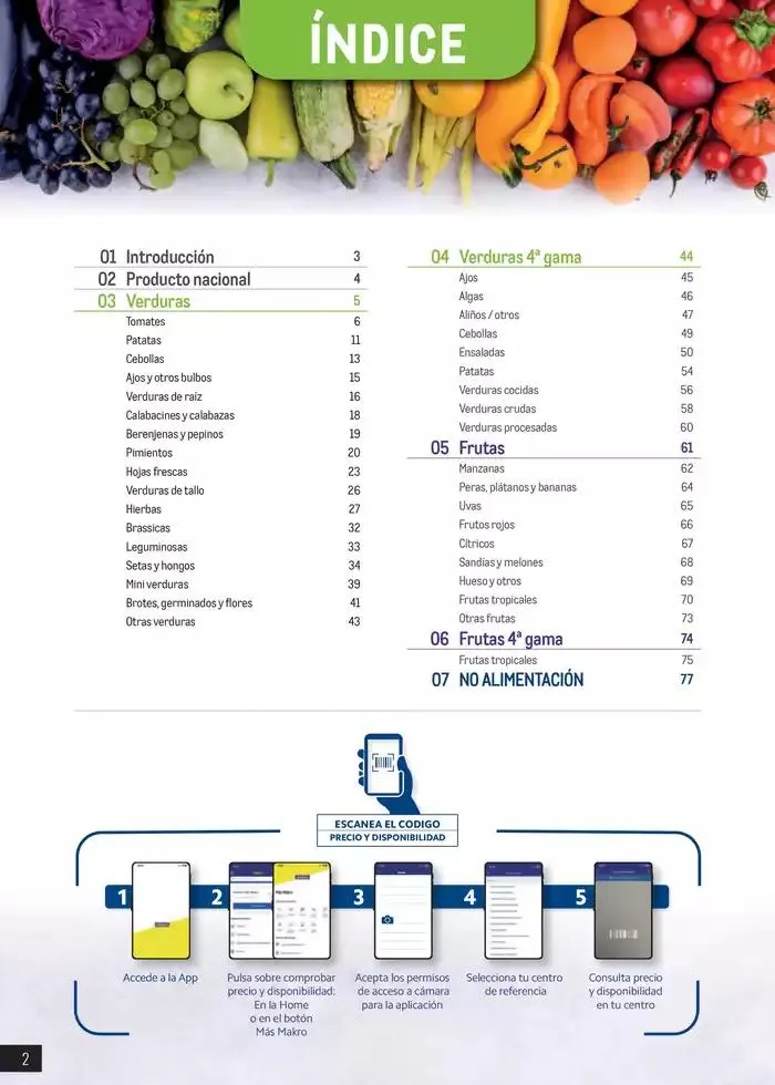 Catálogo de Frutas y verduras 8 de enero al 30 de junio 2025 - Página 2