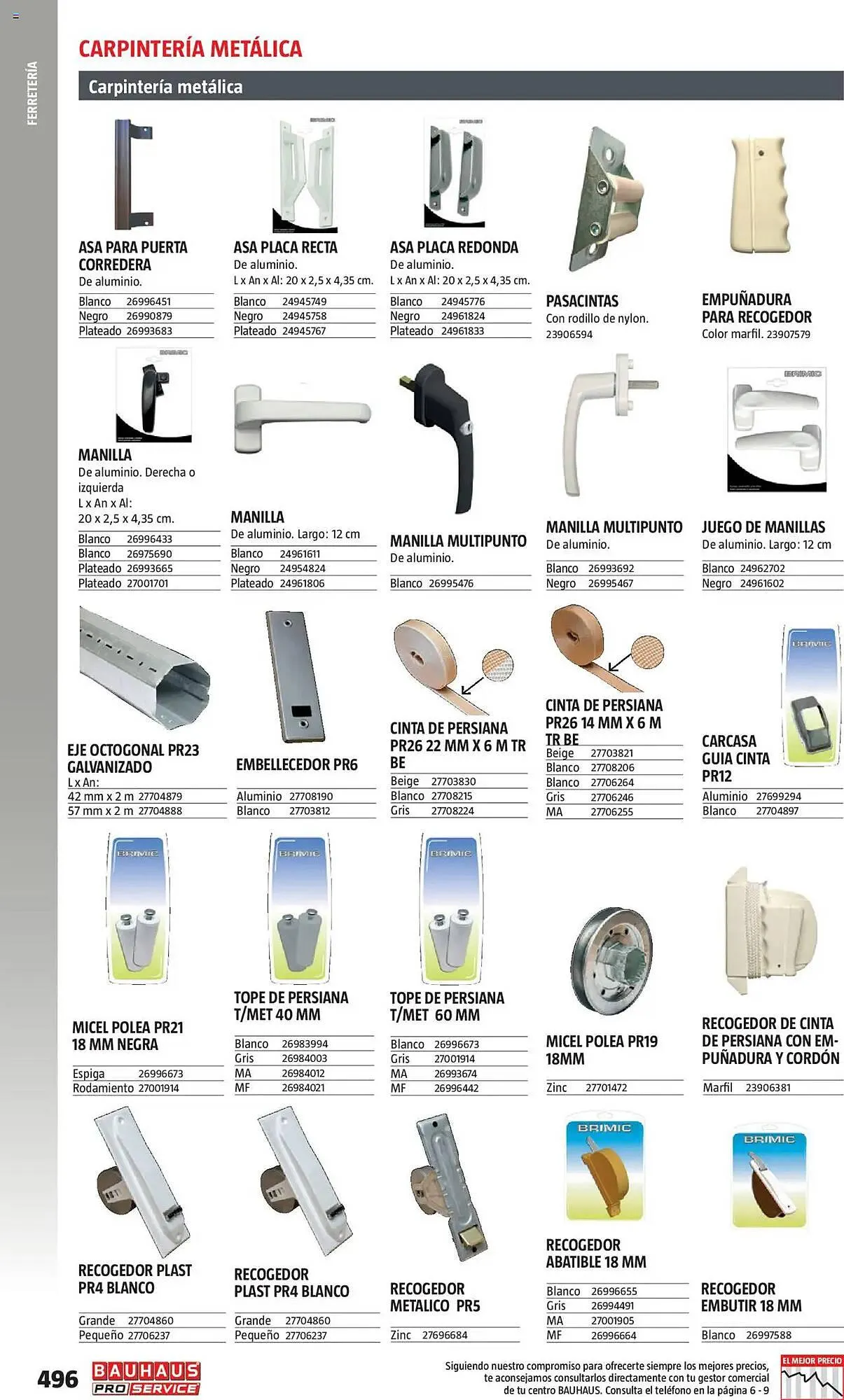 Catálogo de Folleto Bauhaus 24 de febrero al 31 de diciembre 2025 - Página 496