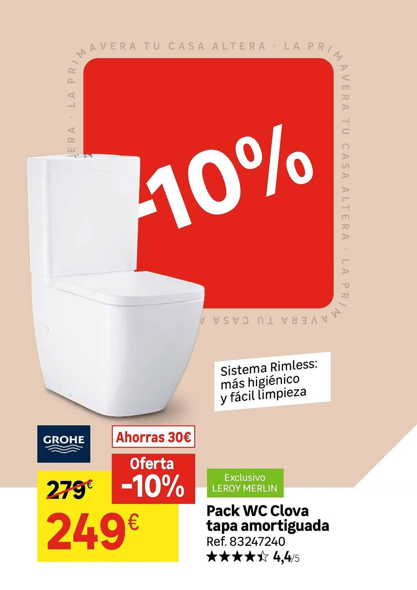 Catálogo de Folleto Leroy Merlin 5 de abril al 25 de abril 2024 - Página 70